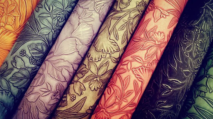 Embossed Leather