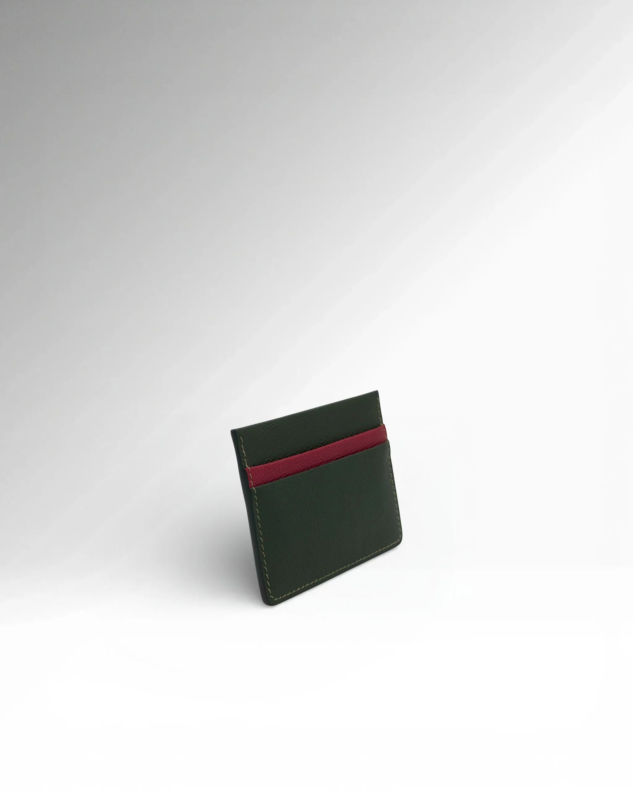 Vector-Dark-Green-Epsom-Leather-Card-Holder-Side