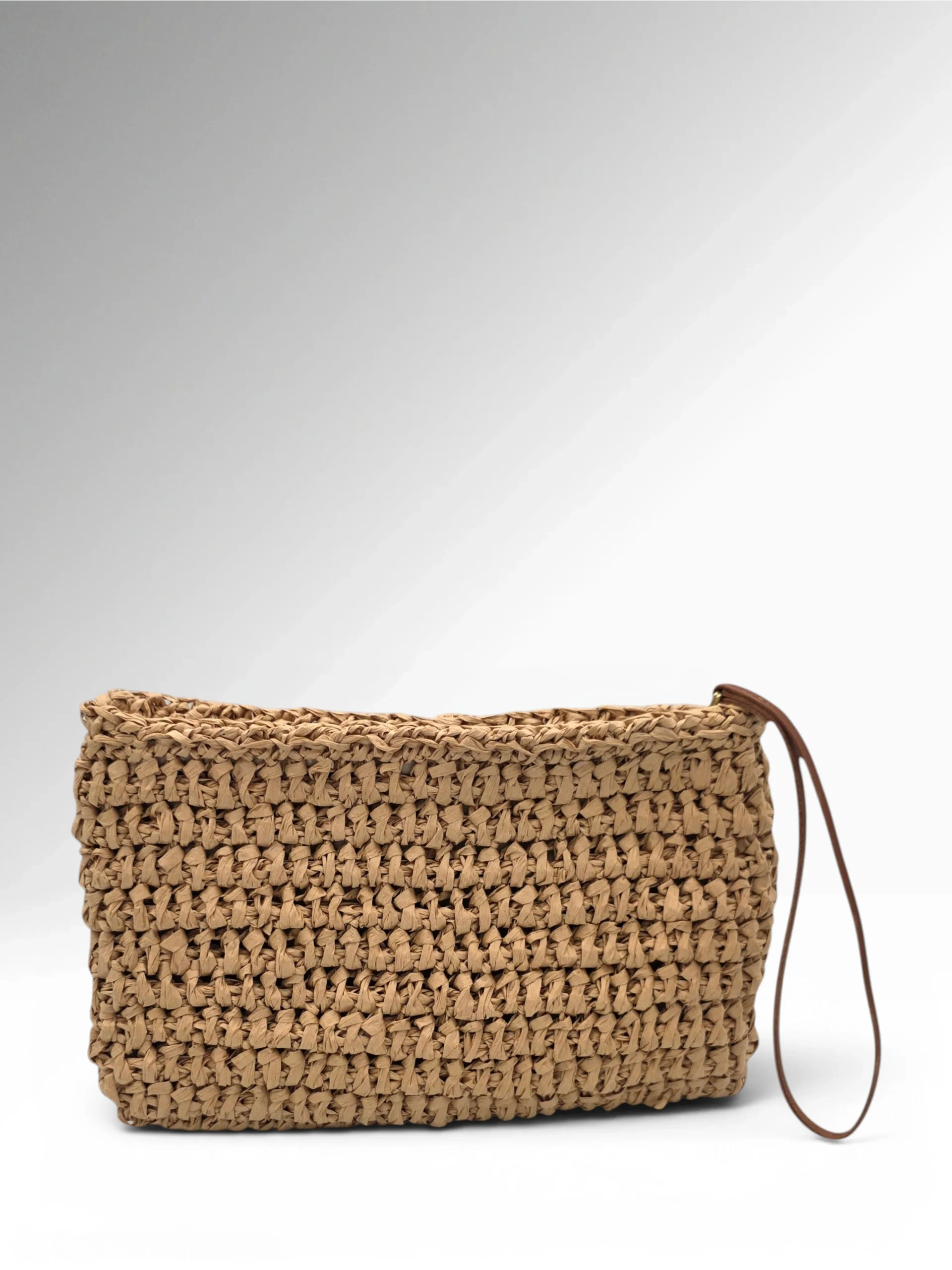 Melisa Raffia Pouch - Image 3